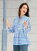 Tunika mit V-Ausschnitt 