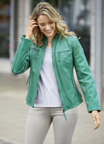 Lederkurzjacke von &bdquo;Cabrini&ldquo; 