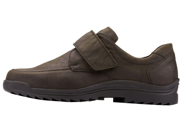 Waldläufer Klettschuh aus hochwertigem Leder MOKKA