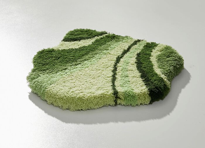 Tolle Badgarnitur in barfu&szlig;weicher Qualit&auml;t GR&Uuml;N