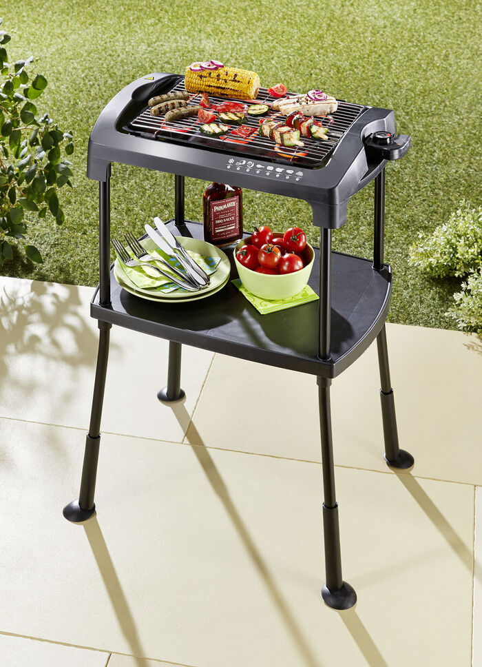 Elektrogrill inkl. Standfu&szlig; &ndash; als Stand- oder Tischgrill verwendbar 