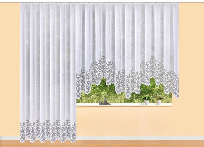 Himmlischer Bogenstore mit Universalschienenband 