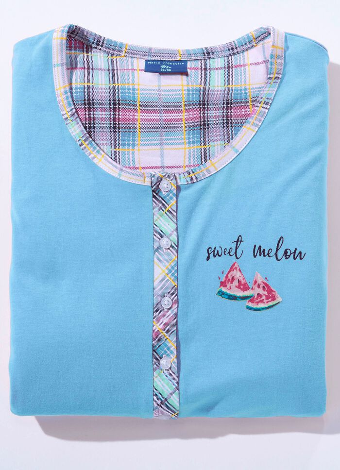 Zweierpack Nachthemden mit Knopfleiste 