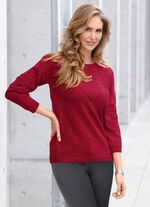 Pullover mit h&uuml;bschen Strukturen 