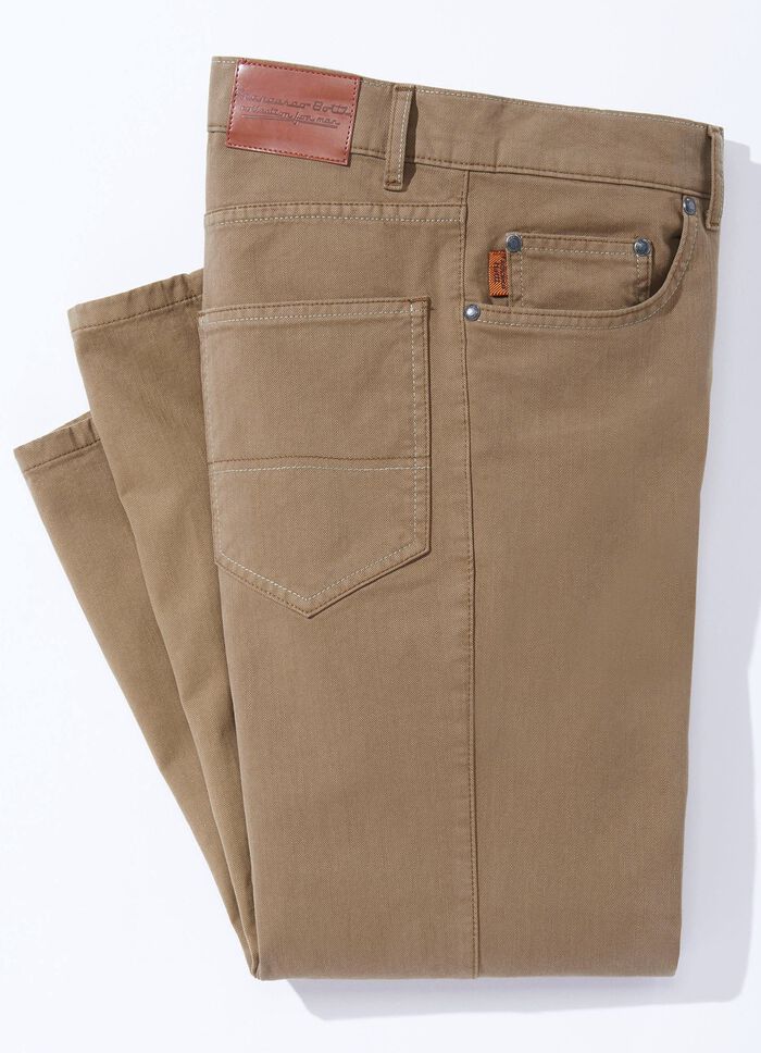 "Francesco Botti"-Hose in 5 Farben BEIGE