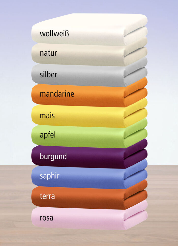 Hochwertiges und flauschiges Spannbetttuch in 2 Qualitäten 