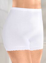 Viererpack Schl&uuml;pfer mit Elastikspitze 