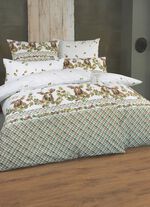 Bettw&auml;sche-Garnitur mit Rei&szlig;verschluss 