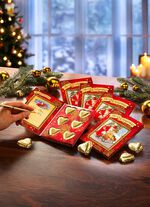 Gru&szlig;karten 5er-Set, mit s&uuml;&szlig;er F&uuml;llung 