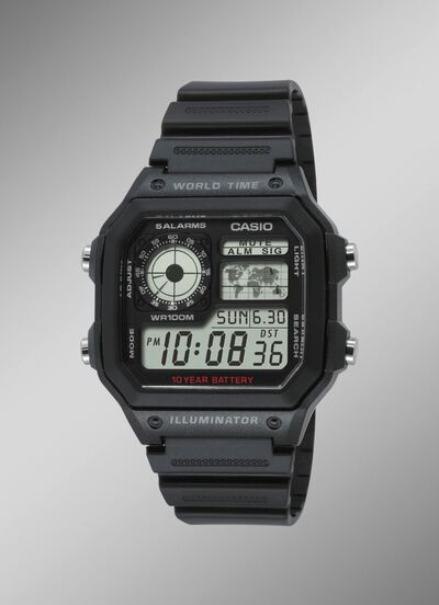  Casio Illuminator Digital-Herrenuhr 