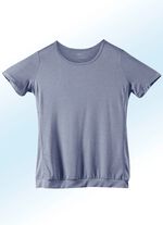 Meliertes Funktionsshirt von &bdquo;LPO&ldquo; in 3 Farben JEANSBLAU MELIERT