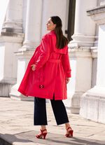 Trenchcoat mit G&uuml;rtel 