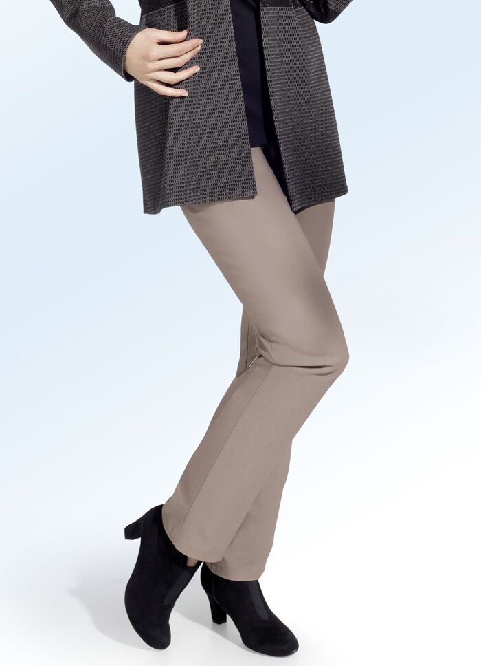 Hose mit weicher, wärmender Innenseite SAND