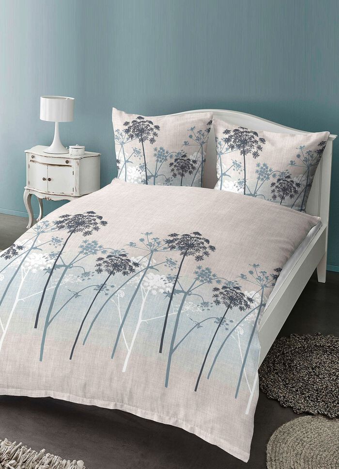 Feinbiber Bettw&auml;sche-Garnitur von Castell 