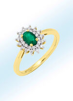 Damenring mit Brillanten 