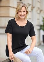 Shirt mit Strasssteinchen 