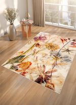 Br&uuml;cken und Teppiche mit Blumenmotiv 