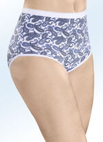 F&uuml;nferpack Slips mit Paisleydruck 