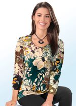 KLAUS MODELLE Pullover mit Inkjet-Druck 