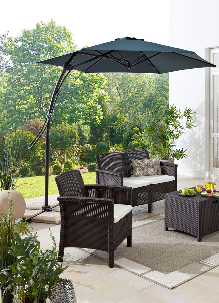 Ampelschirm mit Einhandautomatik 