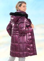 Daunen-Kurzmantel in 2 Farben ZYKLAM