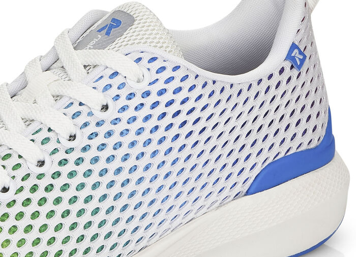 Rieker Sneaker mit Regenbogen-Farbverlauf WEISS-BUNT