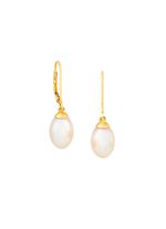 Zeitlose Ohrh&auml;nger mit S&uuml;&szlig;wasser-Zuchtperlen 