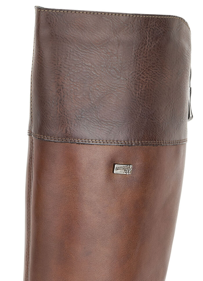 Remonte, gefütterte Damen-Stiefel, Winterschuhe, Weite G, mit Reißverschluss MARONE-MOKKA