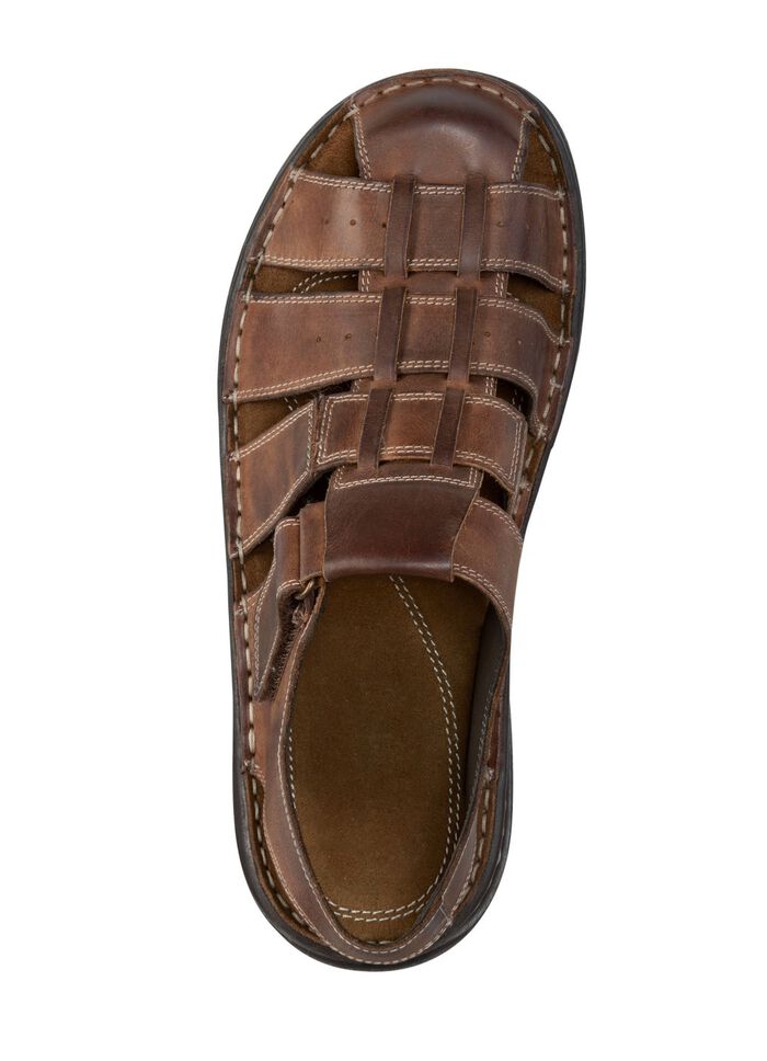 GINO GALANTE, sommerliche Herren-Sandalen, aus Leder 