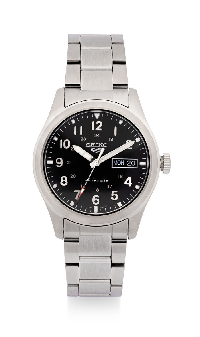 Edelstahl-Automatik Herrenuhr  