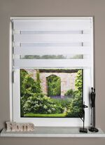 Kettenzugrollo mit Klemmtr&auml;gern 