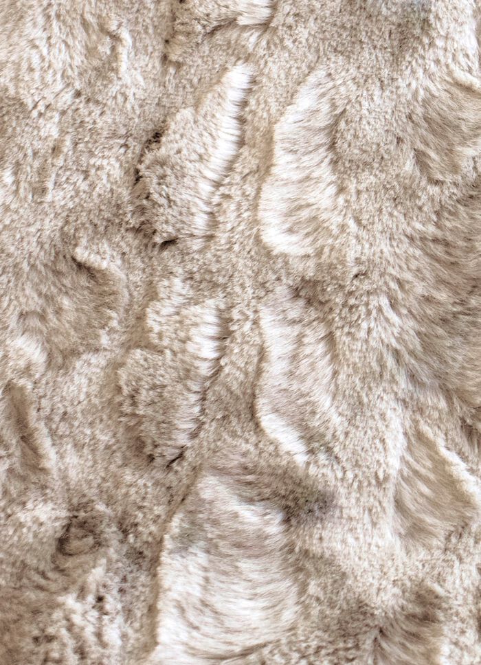 XXL-Heizdecke in Lammfell-Optik BEIGE