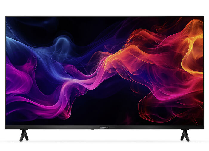 „Sharp“ HD-Ready-LED-Google-TV mit WLAN SCHWARZ