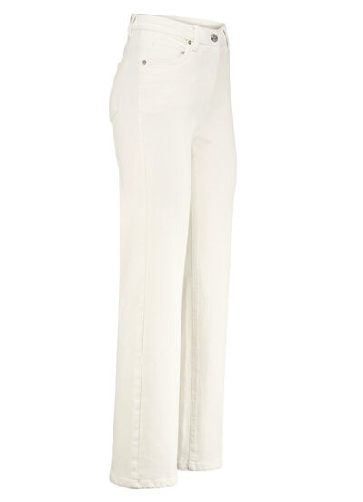 Jeans mit weitem Beinverlauf 