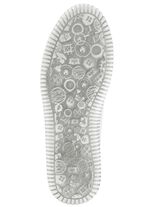 Gemini Sneaker mit elastischem Textilmaterial WEISS