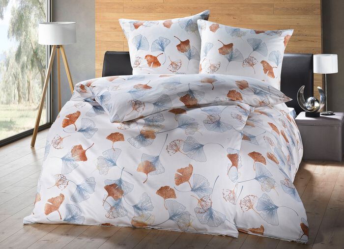 Hochwertige Bettw&auml;sche-Garnitur in b&uuml;gelfreier Qualit&auml;t 