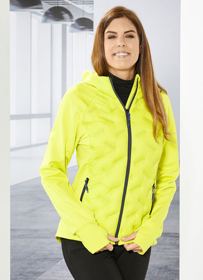 Funktionsjacke in 3 Farben NEONGELB