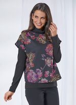 Pullunder mit &uuml;berschnittener Schulterpartie 