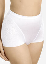 Zweierpack Sassa Miederhosen mit verst&auml;rktem Vorderteil 1X SCHWARZ, 1X WEISS