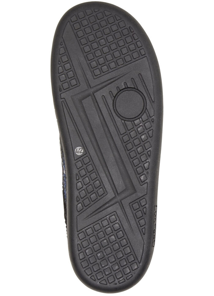 Pantoffel aus Filz BLAU