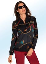 Shirtjacke mit durchgehendem Rei&szlig;verschluss 
