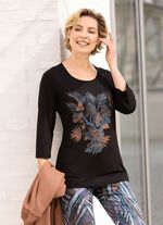 Gro&szlig;artiges Shirt mit Kontrast-Druck 