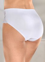 Viererpack Slips mit elastischer Spitze 