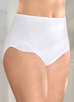 F&uuml;nferpack Slips mit elastischen Spitzeneins&auml;tzen 