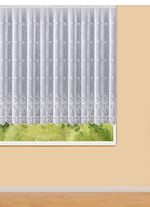 Store Blumen mit Universalschienenband WEISS