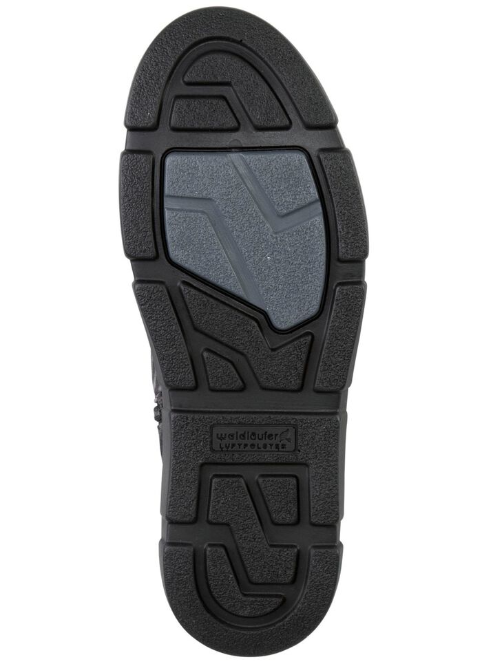 Waldl&auml;ufer Stiefelette mit Zebra-Dessin 