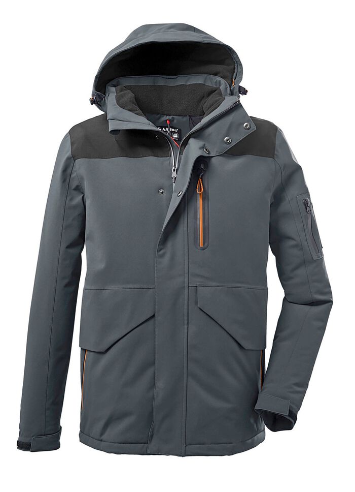 Sportliche Herren-Funktionsjacke mit hohen Tragekomfort ANTHRAZIT