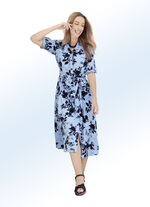 Kleid mit Bindegürtel 