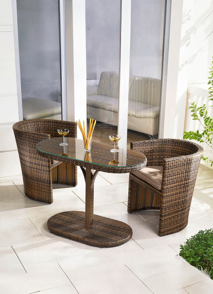 Hartman Balkon-M&ouml;bel, 3-teilig 