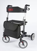 Alu-Rollator mit Premium-Ausstattung 